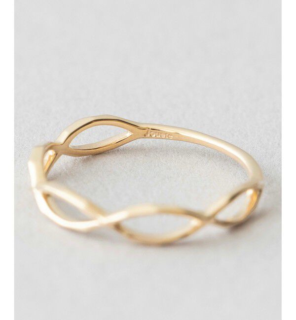 Jouete「K10YG ピンキーリング クラフト」|リング|