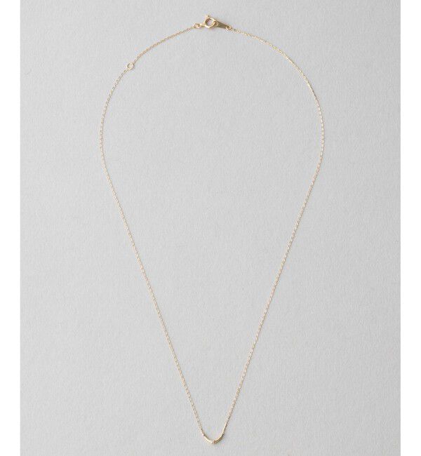 Jouete「[WEB LIMITED] K10YG ネックレス ダイヤモンド」|ネックレス|