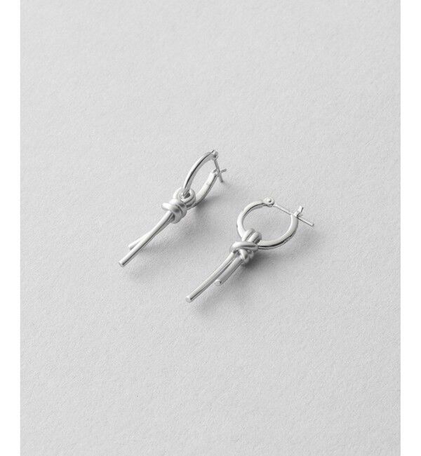 Jouete「フープピアス ノット」|ピアス|