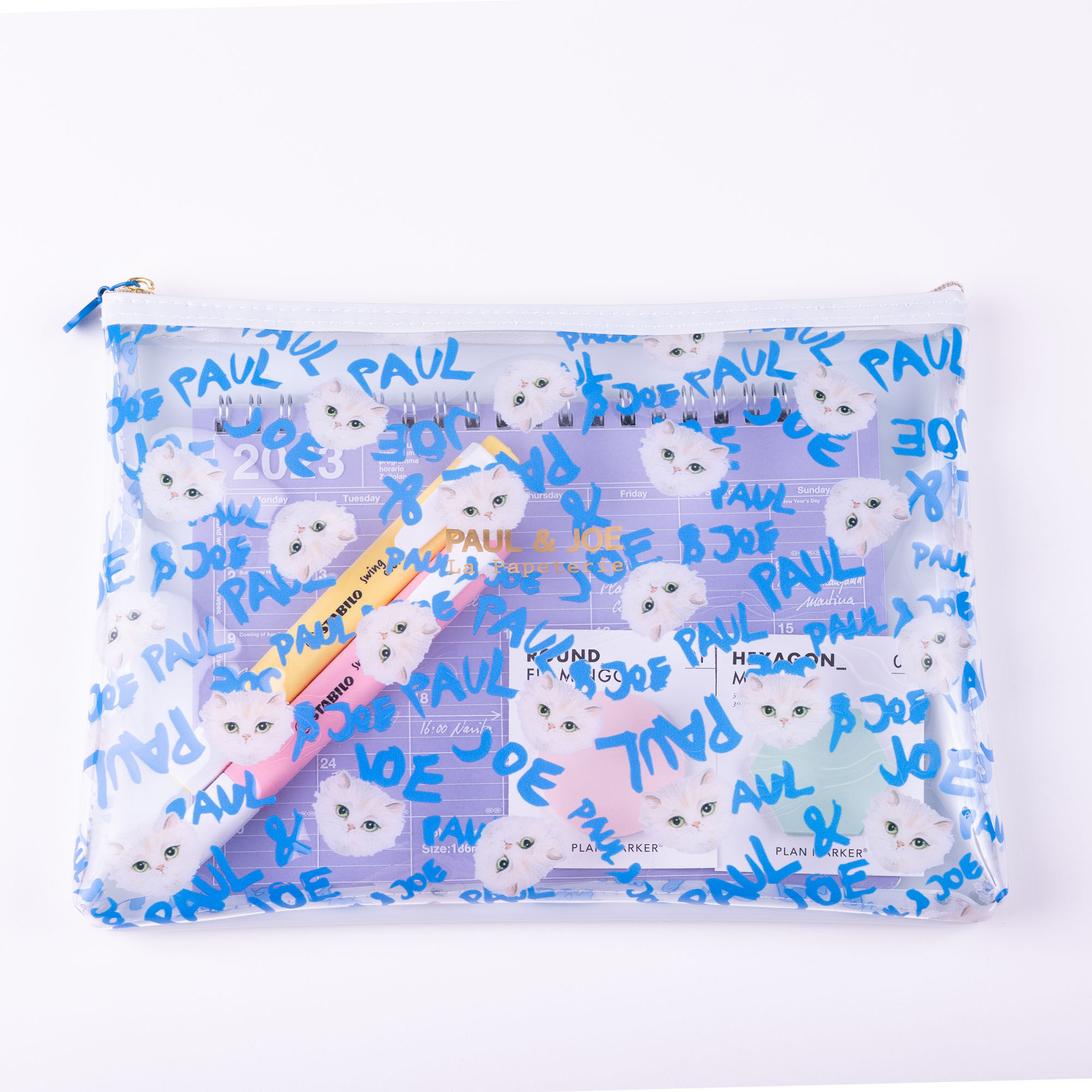 PAUL&JOE「フラットポーチ／ポール＆ジョー」|ポーチ|