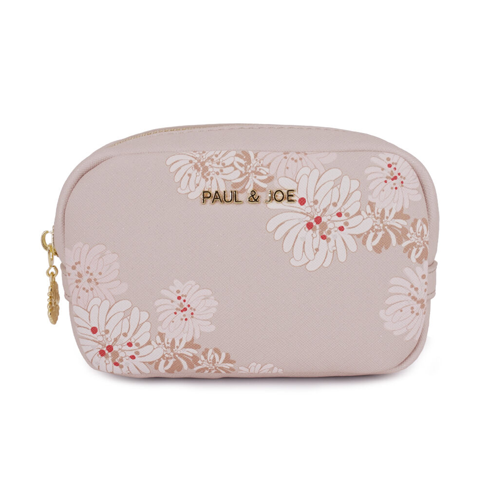 PAUL&JOE「ポーチ／クリザンテーム　ラメ　／ＰＡＵＬ　＆　ＪＯＥ」|ポーチ|ベージュ