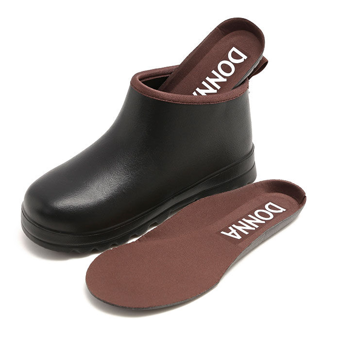 BACKYARD FAMILY「ショートレインブーツ レディース 通販 ショート ブーツ 無地 雨靴 雨具 ゆったり 防水 靴」|レインシューズ|