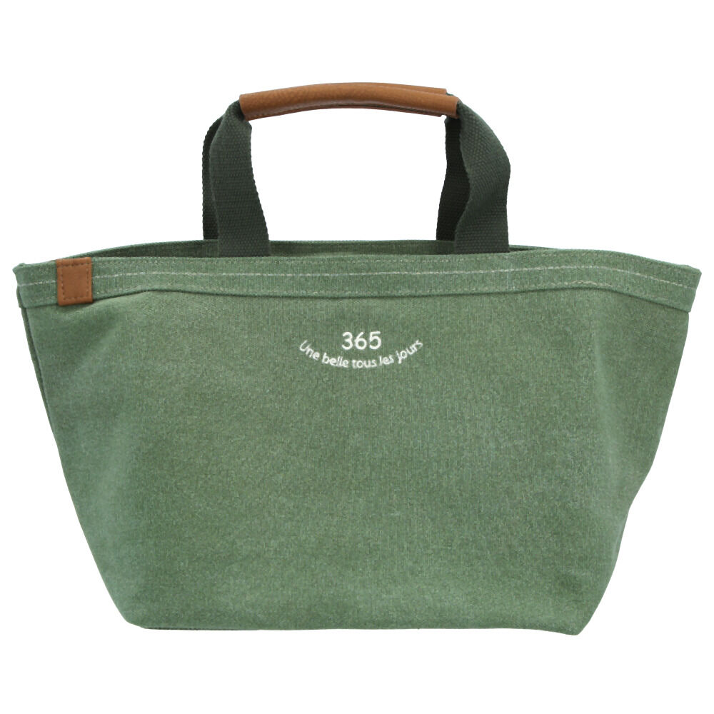 BACKYARD FAMILY「キャンバス トート 通販 刺繍 キャンバストート 帆布 ナチュラル カジュアル 使いやすい」|トートバッグ|グリーン2