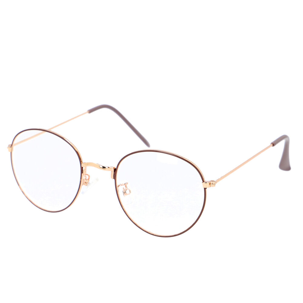 BACKYARD FAMILY「伊達メガネ おしゃれ 通販 サングラス ボストン 伊達眼鏡 伊達めがね だてめがね ボストンタイプ」|メガネ|ブラウン2