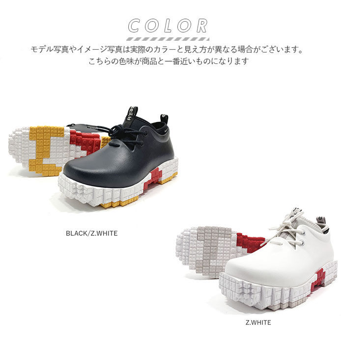 BACKYARD FAMILY「チル ccilu ブロックソール 通販 メンズ レディース ショート 軽量 晴雨兼用 厚底 雨靴」|スリッポン|