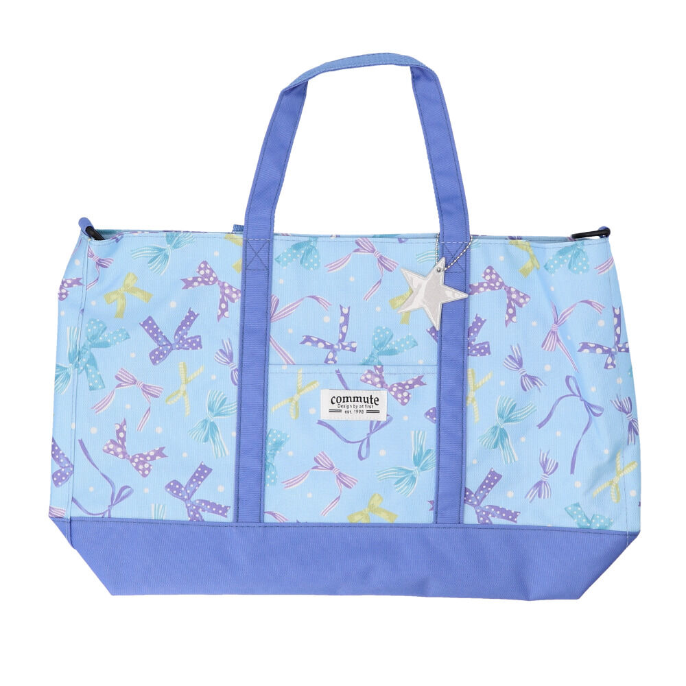 BACKYARD FAMILY「At First アットファースト レッスンバッグ キッズ トート ショルダー 通販」|その他|ブルー1