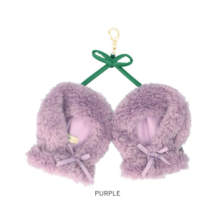 BACKYARD FAMILY「ぬいぐるみキーホルダー 通販 推し活 ぬいぐるみ 服 ポンチョ ぬいポンチョ 15cm さくらんぼ」|チャーム・キーホルダー|