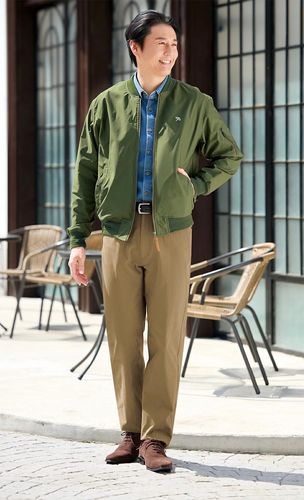 BACKYARD FAMILY「アーノルド パーマー チノパンツ 2色組 958119 通販 チノパン チノ パンツ 長ズボン」|その他|