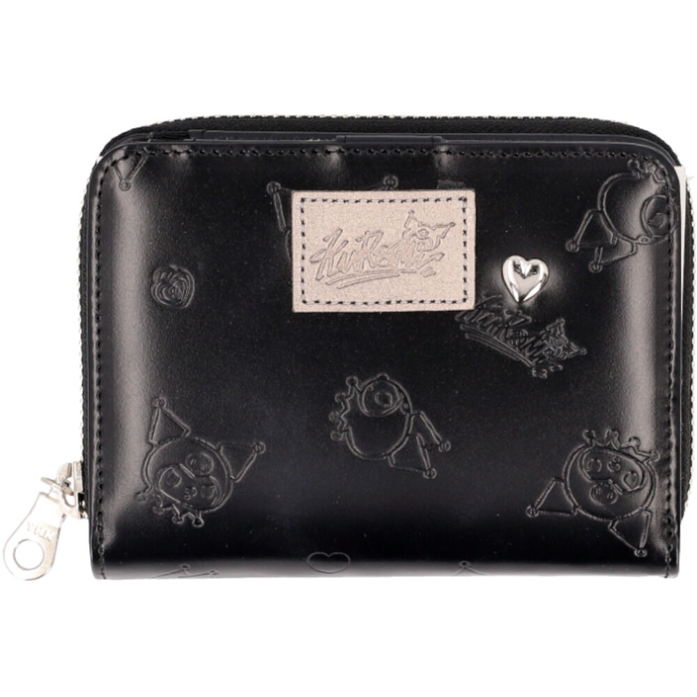 BACKYARD FAMILY「サンリオ クロミちゃん 財布 大人 87130 通販 クロミちゃんグッズ 二つ折り財布」|財布|ブラック1