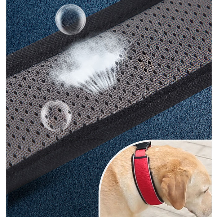 BACKYARD FAMILY「犬 首輪 おしゃれ 通販 くびわ カラー いぬ 痛くない メッシュ 軽い 軽量 ソフトパッド 反射」|その他|