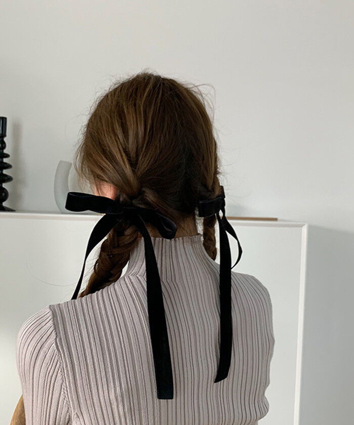 BACKYARD FAMILY「リボン ヘアクリップ ２本セット 通販 ダイヤモンドハーツ har-0040 Diamond」|その他|