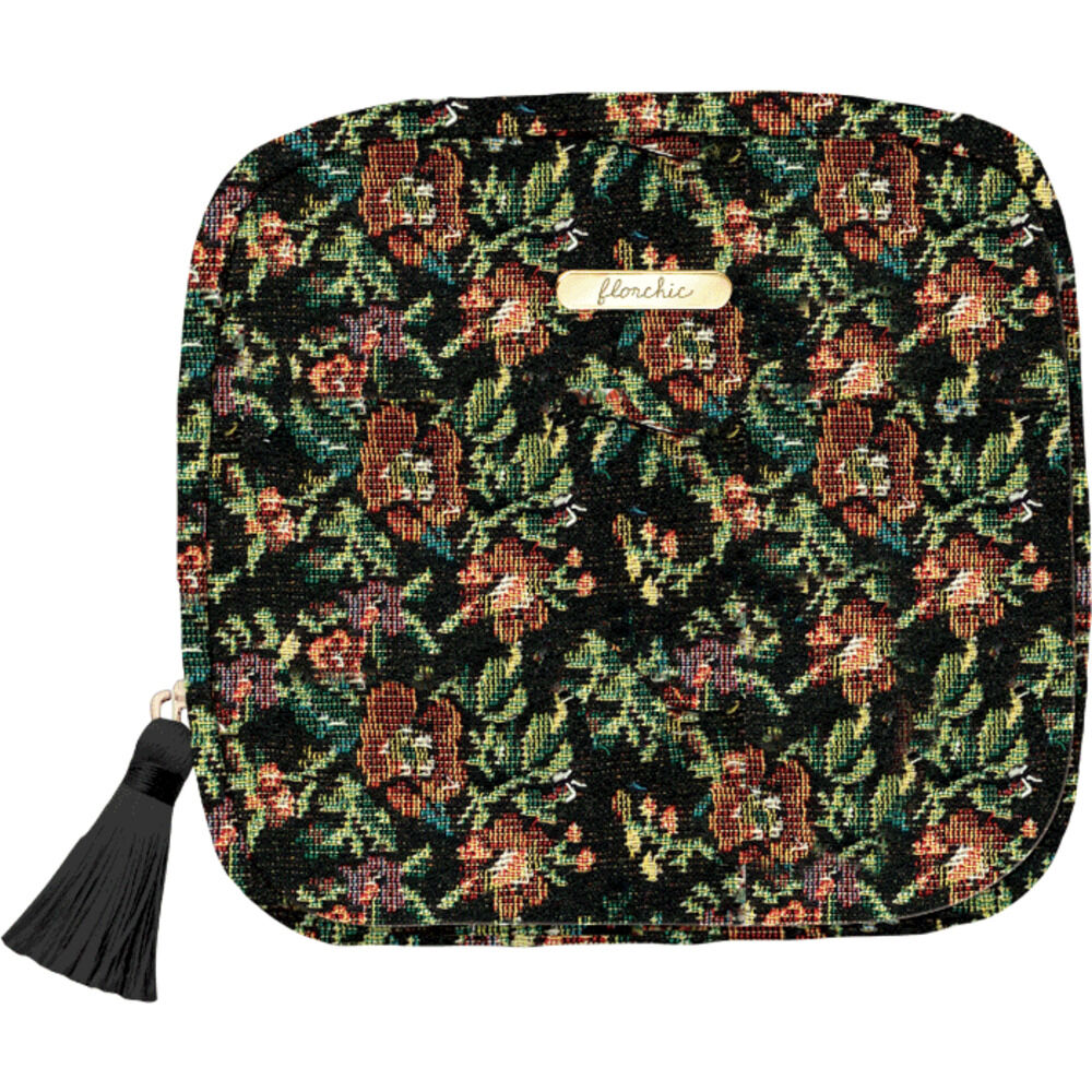 BACKYARD FAMILY「スクエアポーチ おしゃれ 通販 小物入れ 化粧ポーチ メイクポーチ コスメポーチ トラベルポーチ」|ポーチ|ブラック1