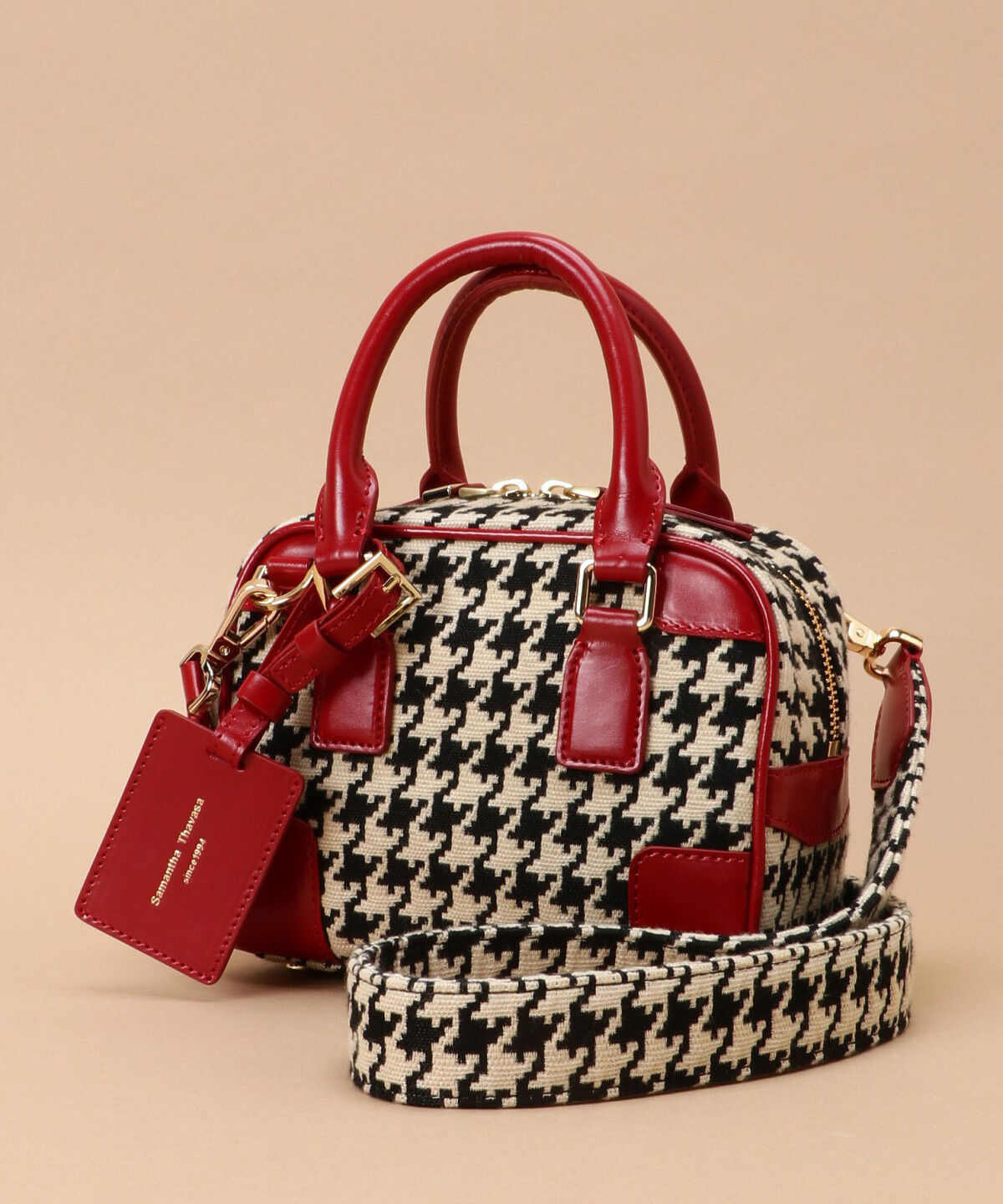 Samantha Thavasa「サマンサ ピエドプル ボストンバッグ 小サイズ」|ハンドバッグ|