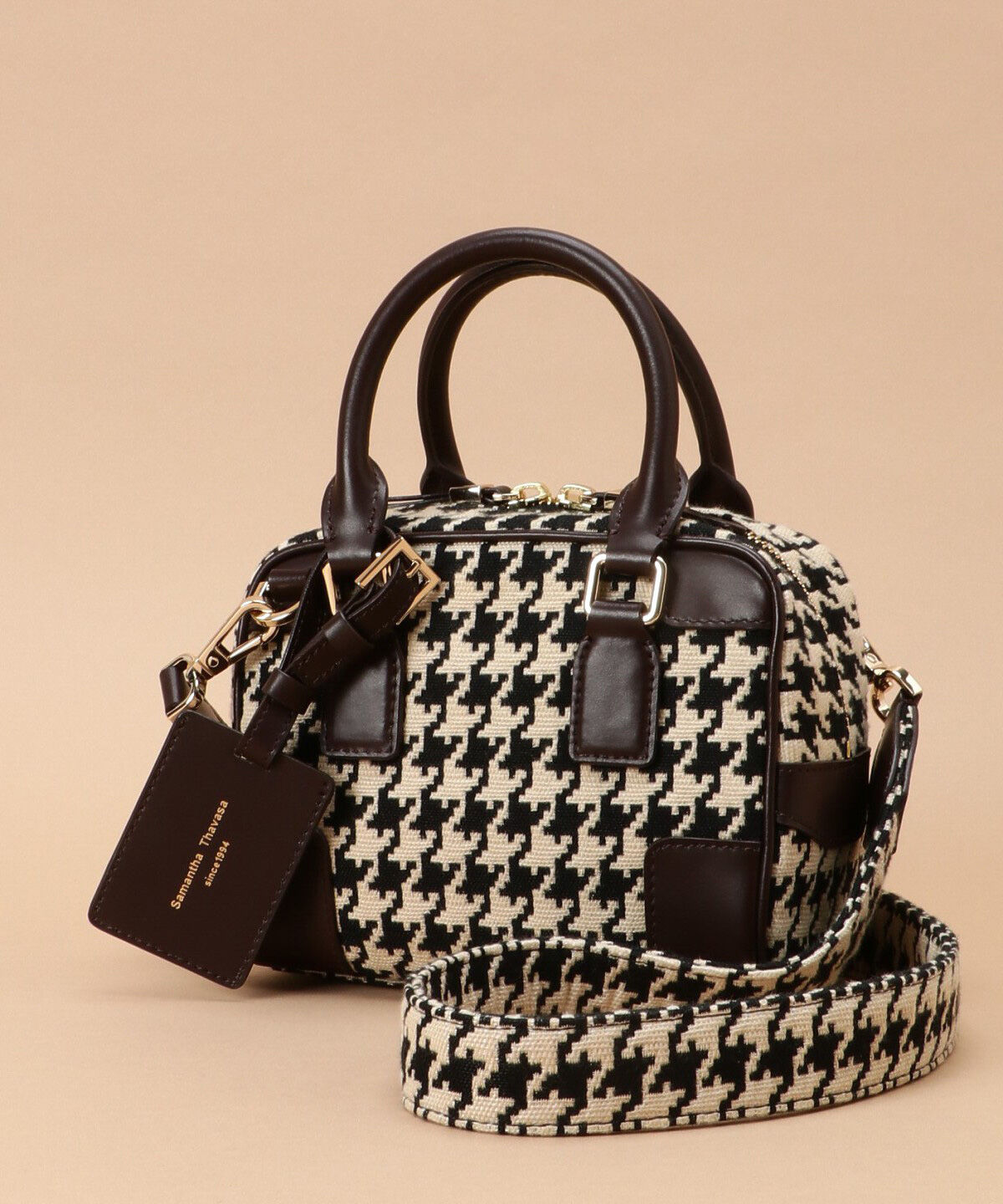 Samantha Thavasa「サマンサ ピエドプル ボストンバッグ 小サイズ」|ハンドバッグ|