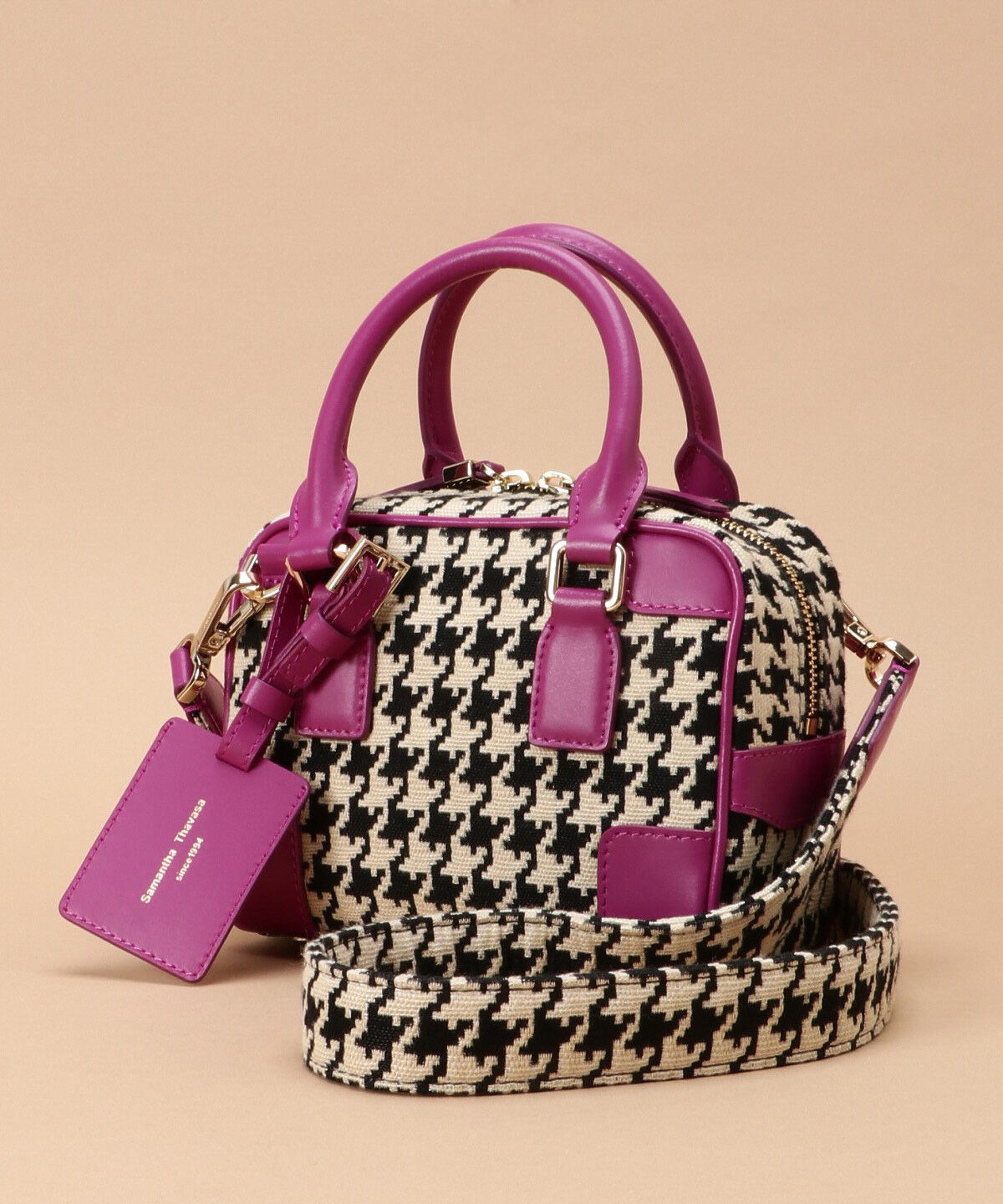 Samantha Thavasa「サマンサ ピエドプル ボストンバッグ 小サイズ」|ハンドバッグ|