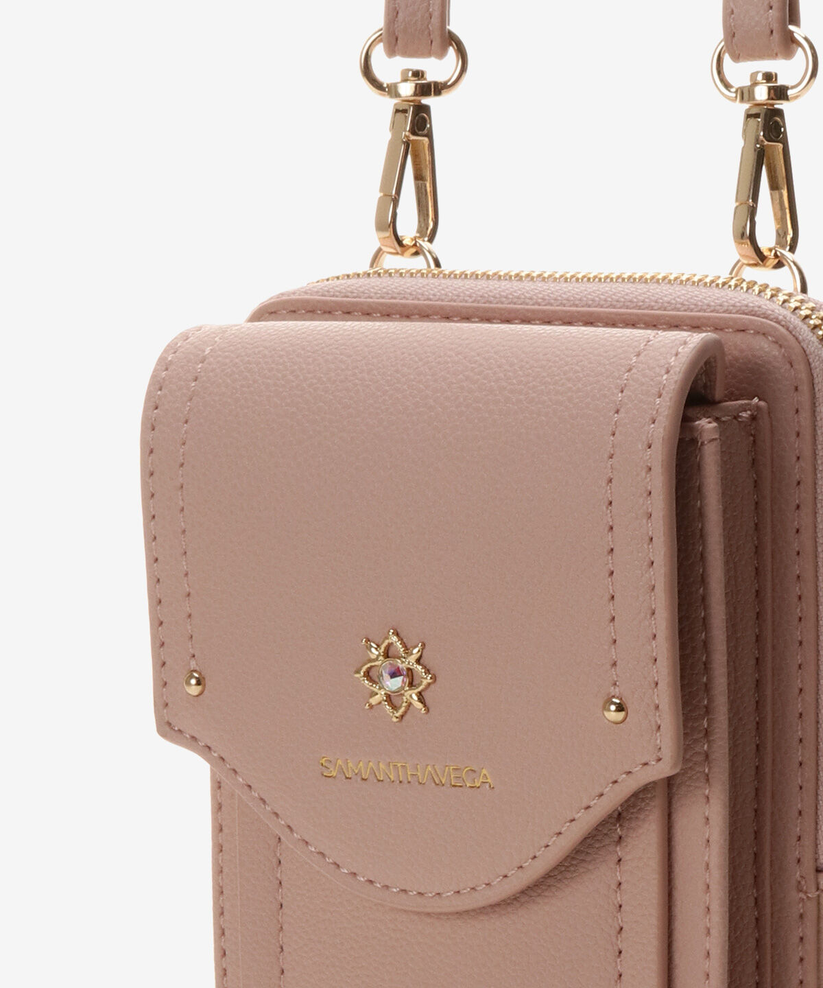 Samantha Vega「シンプルビジュースマホショルダーバッグ」|ショルダー・メッセンジャー|