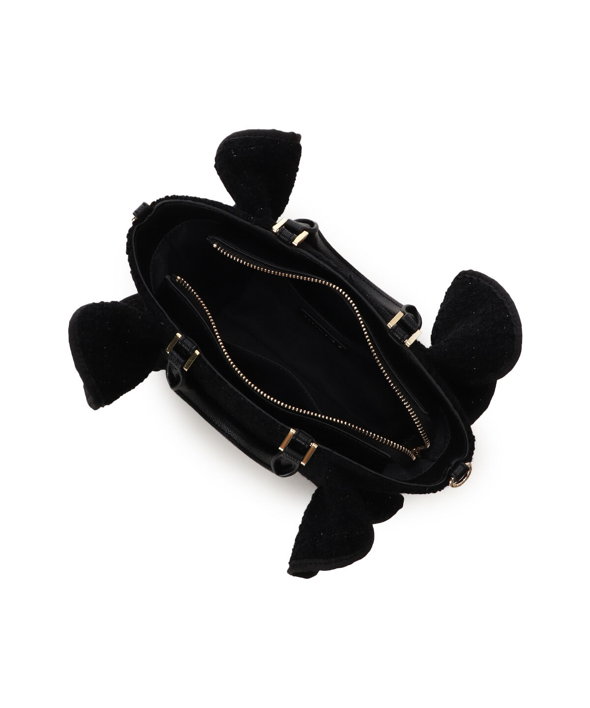 Samantha Vega「ツイードフリルハンドバッグ（小）」|ハンドバッグ|