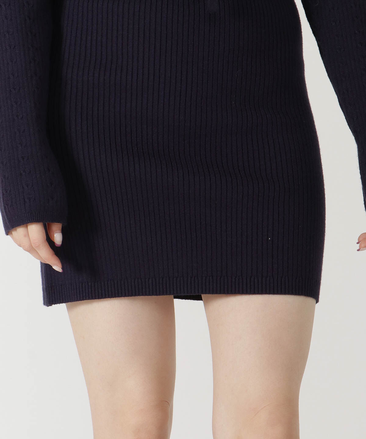 REDYAZEL「リボンカーディガン＆ミニ丈ワンピースセット」|ワンピース|