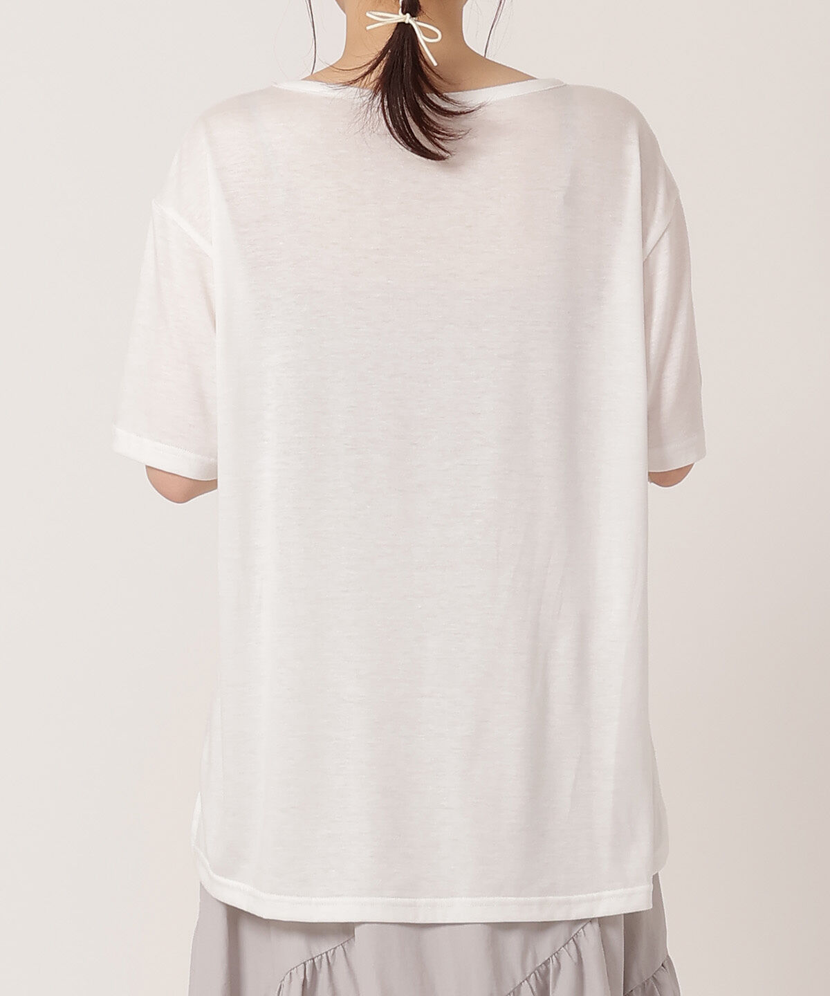 REDYAZEL「Late Checkout プリントTシャツ」|Tシャツ・カットソー|