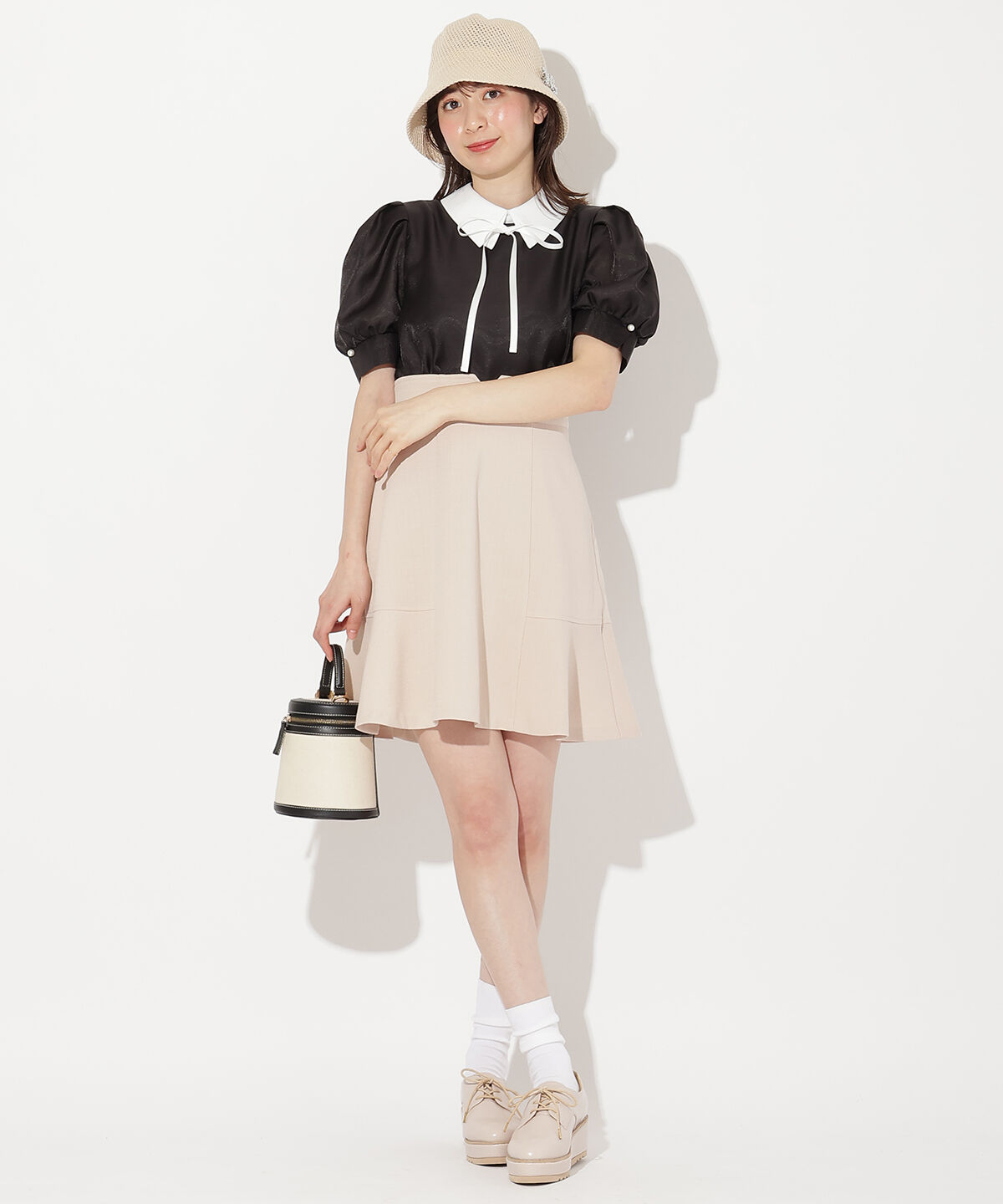 WILLSELECTION「フレアヘムミニスカート」|フレア|