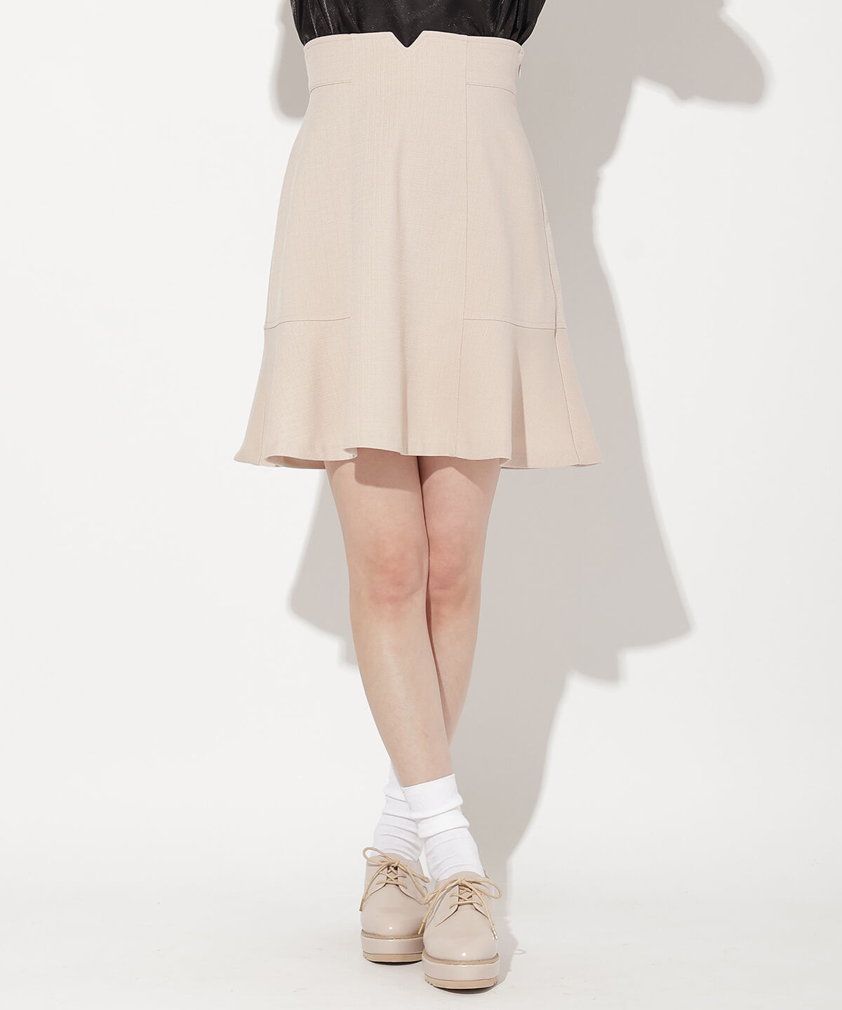 WILLSELECTION「フレアヘムミニスカート」|フレア|