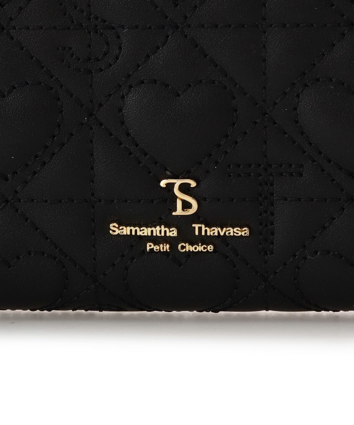 Samantha Thavasa Petit Choice「ハートキルティング 長財布」|財布|
