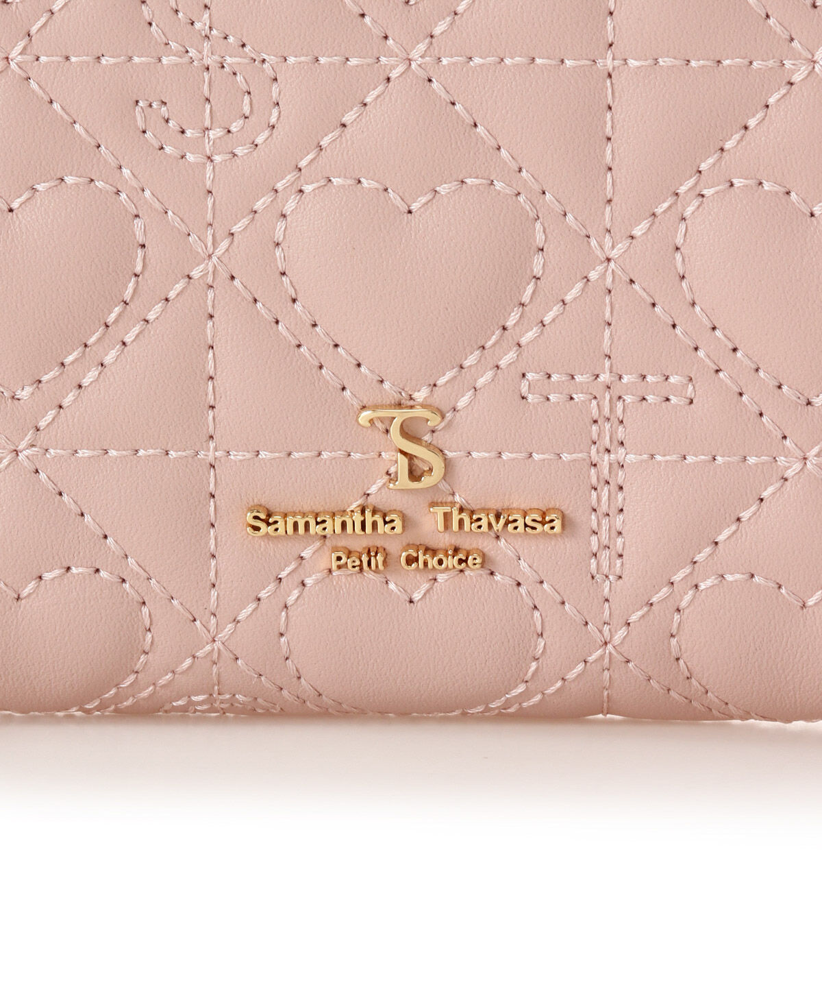 Samantha Thavasa Petit Choice「ハートキルティング 長財布」|財布|