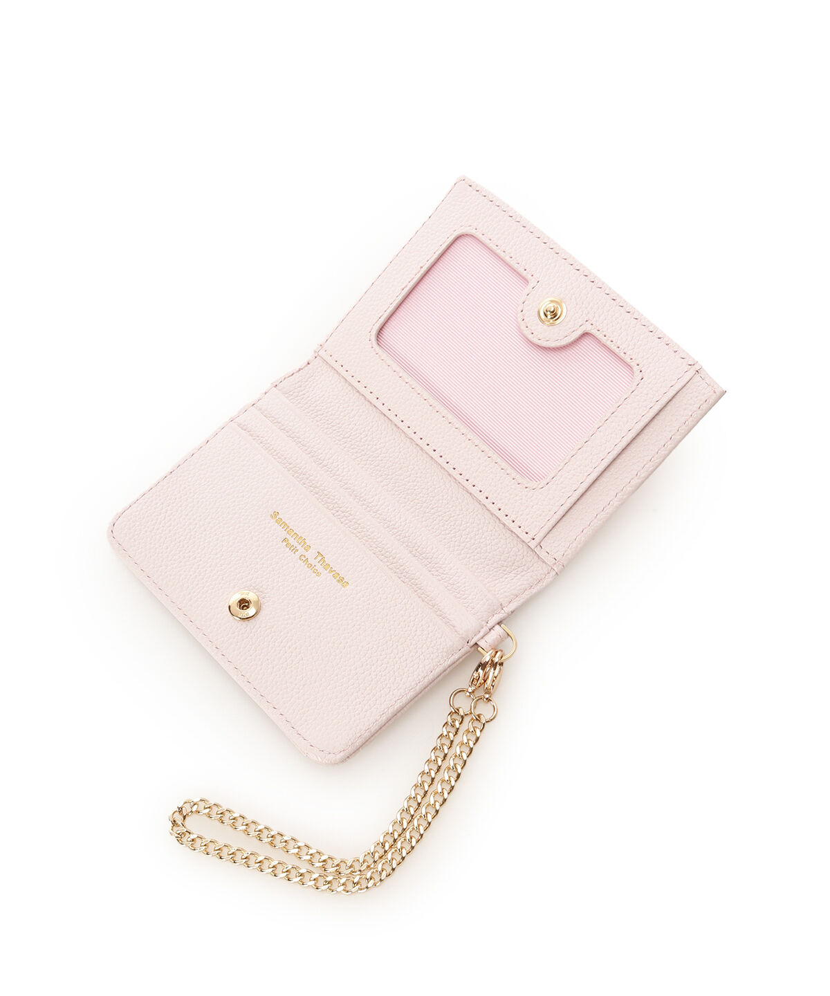 Samantha Thavasa Petit Choice「バタフライビジュー パスケース」|定期入れ|