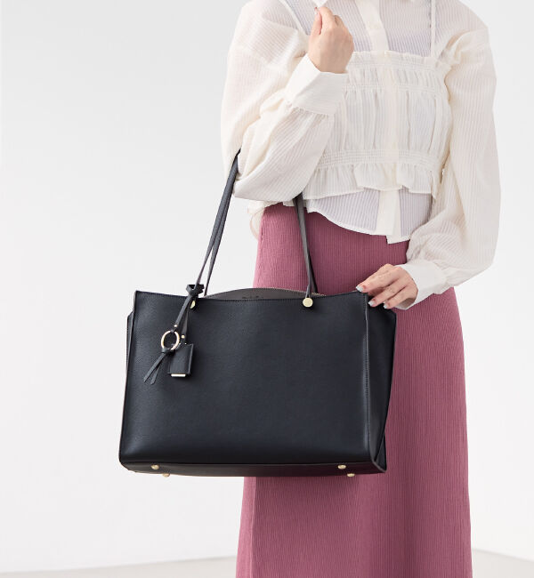 Jewelna Rose「Jewelna Rose セイディ・トートバッグ A4サイズ 16144」|トートバッグ|ブラック