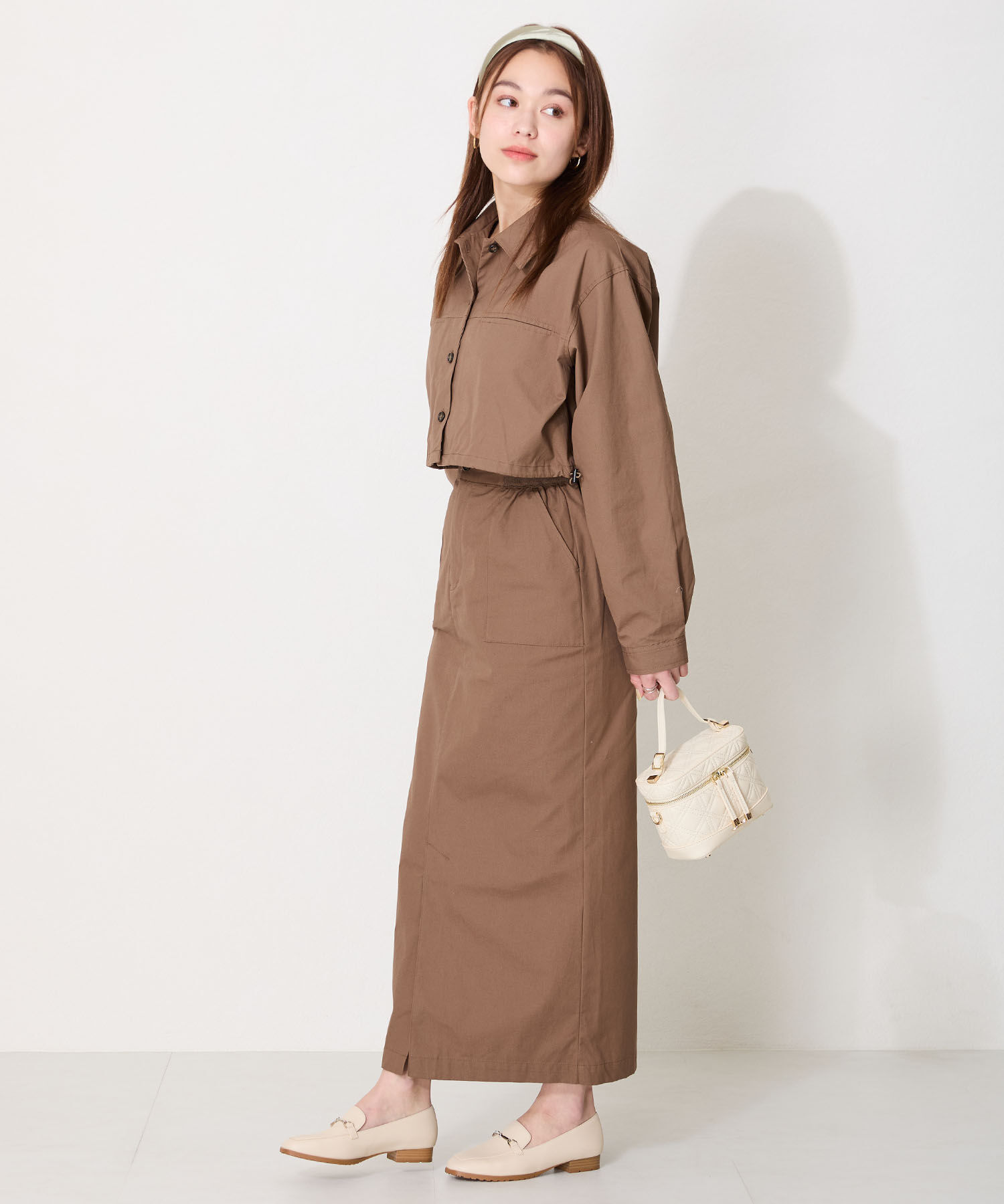 ORiental TRaffic「【防水】ビットモチーフレインローファー/R-1014 レインシューズ レインローファー 人気 トレンド」|パンプス|