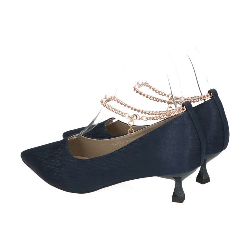 ORiental TRaffic「ポインテッドトゥアンクルチェーンパンプス/R-2015」|パンプス|