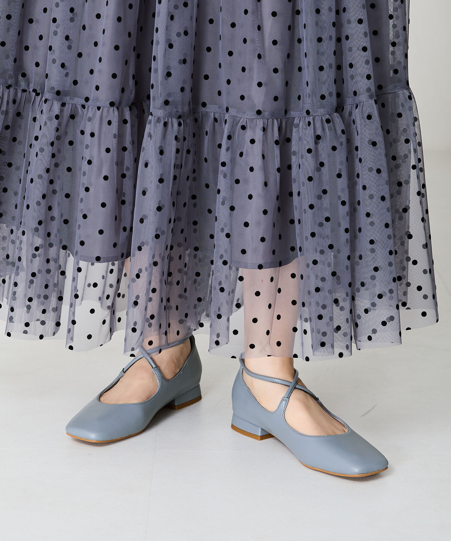 ORiental TRaffic「クロスストラップパンプス/41318」|パンプス|BLUE