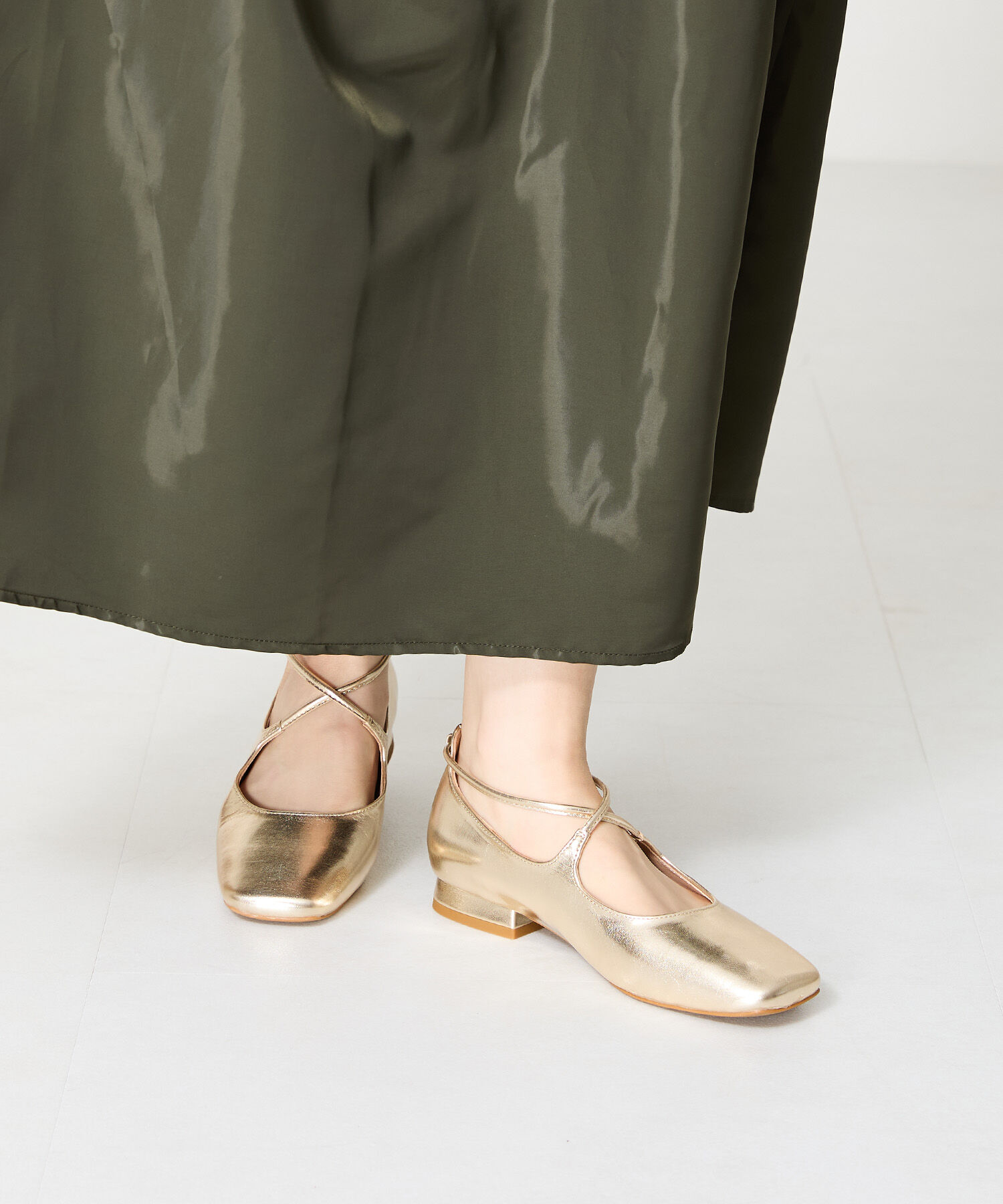 ORiental TRaffic「クロスストラップパンプス/41318」|パンプス|