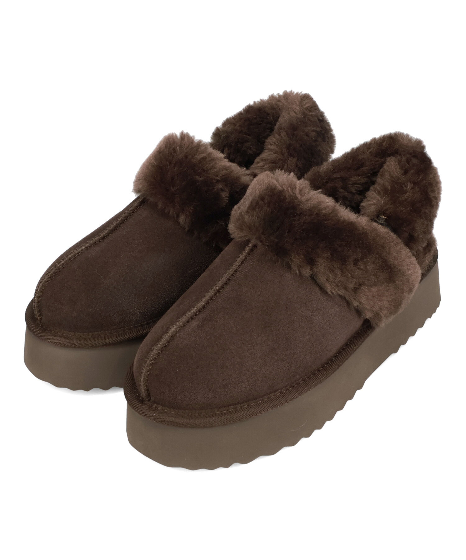 ORiental TRaffic「●2025秋冬新作● 【 厚底 】 ムートン 2way サンダル /51320 防寒」|サンダル|