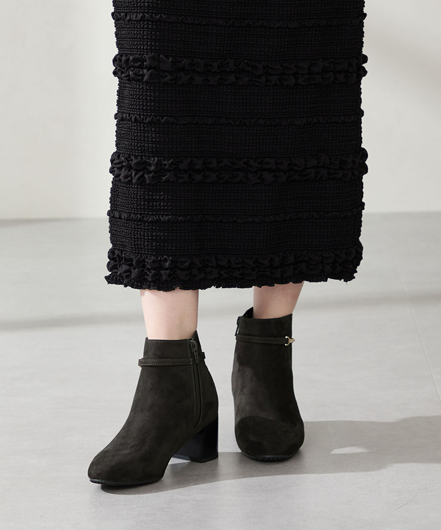 WA Oriental TRaffic「●2025秋冬新作●ビットモチーフ ショートブーツ /52403」|ショートブーツ|