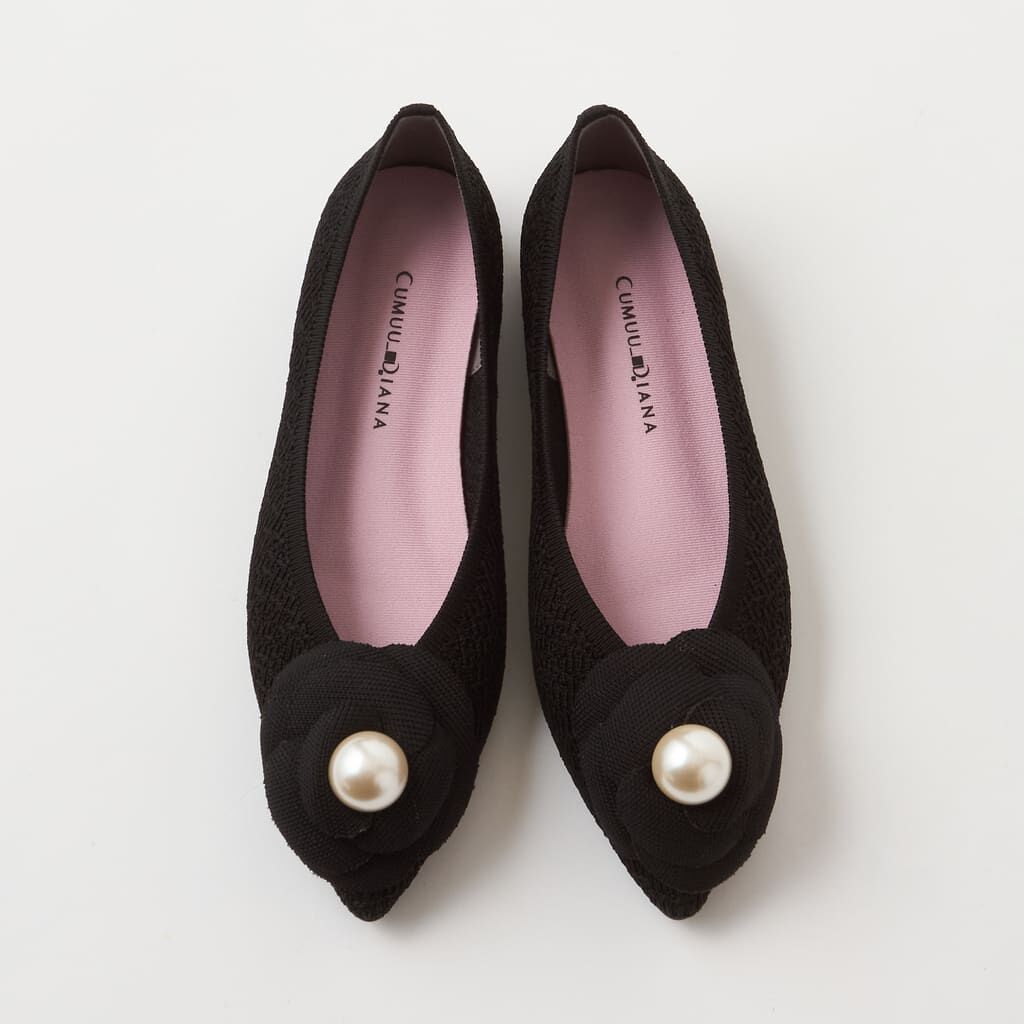 CUMUU＿DIANA「ニットシューズ　EI42828」|パンプス|