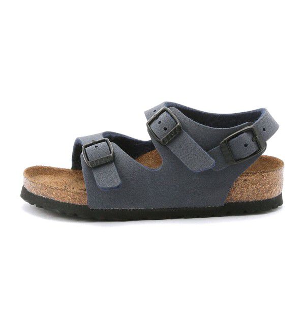 BIRKENSTOCK「 【ビルケンシュトック】ローマ/ネイビー ビルコフロー ヌバック/サンダル キッズ/ROMA」|サンダル|