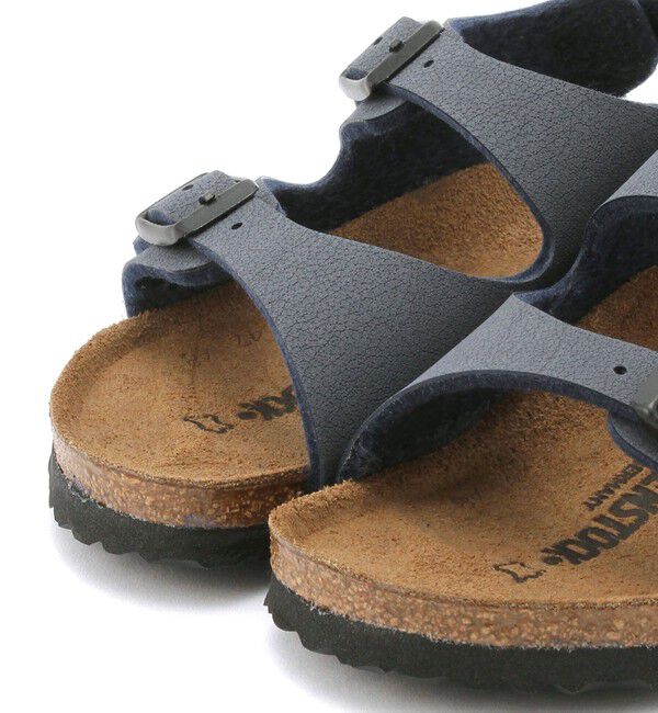 BIRKENSTOCK「 【ビルケンシュトック】ローマ/ネイビー ビルコフロー ヌバック/サンダル キッズ/ROMA」|サンダル|
