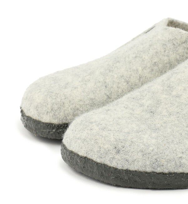 BIRKENSTOCK「【ビルケンシュトック】ツェルマット/ライトグレー ウールフェルト/ルームシューズ メンズ」|ルームシューズ|