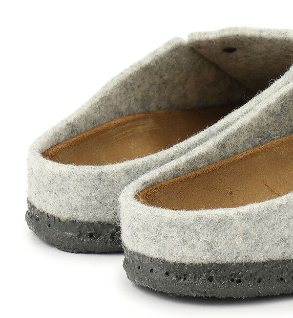 BIRKENSTOCK「【ビルケンシュトック】ツェルマット/ライトグレー ウールフェルト/ルームシューズ メンズ」|ルームシューズ|