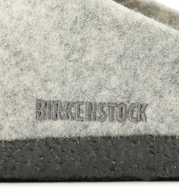 BIRKENSTOCK「【ビルケンシュトック】ツェルマット/ライトグレー ウールフェルト/ルームシューズ メンズ」|ルームシューズ|