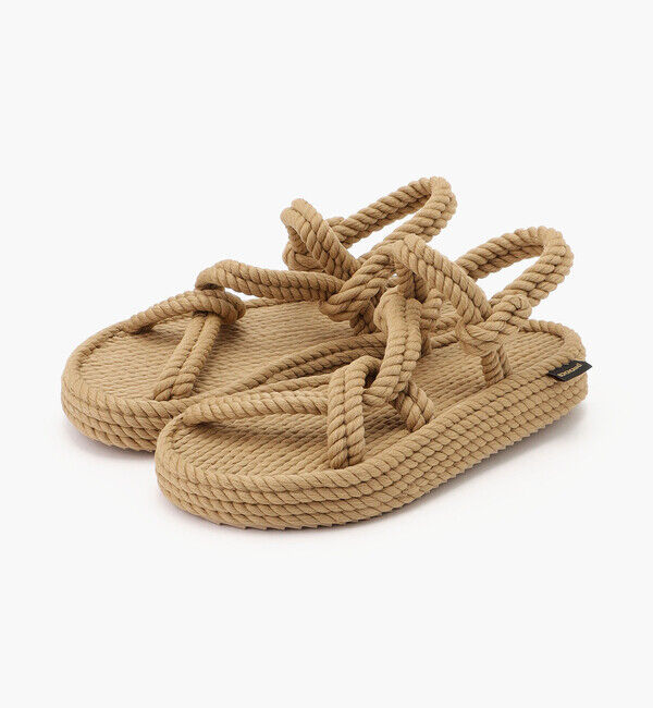 BOHONOMAD「【BOHONOMAD】ミコノス/ベージュ/サンダル レディース/ プラットフォーム ボホノマド」|サンダル|ベージュ