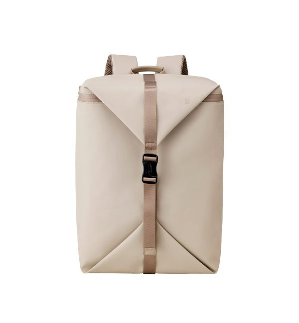 MILESTO「LAGOPUS WP ベルトフラップバックパック」|リュック|グレージュ