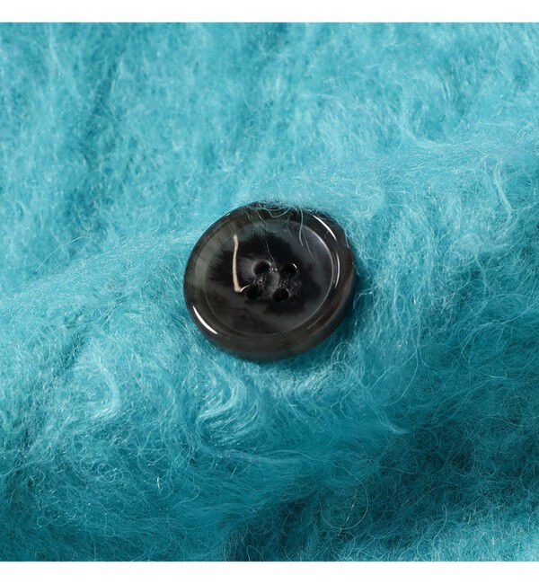 Ray BEAMS 「ヘアリー シャギー Vネック カーディガン」|カーディガン|