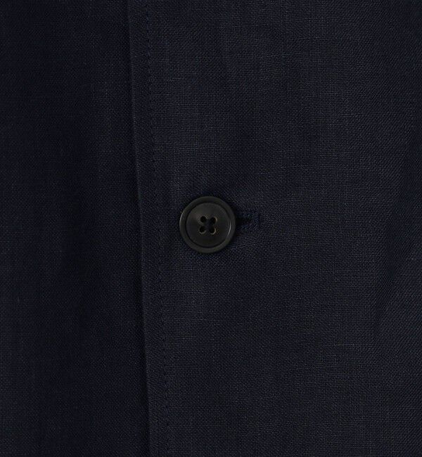 TOMORROWLAND MENS「ベルジャンリネン シャツアウター」|ブルゾン・スタジャン|