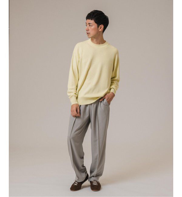 EDIFICE「ワルツ ストライプ バルーンフィットパンツ」|スラックス|