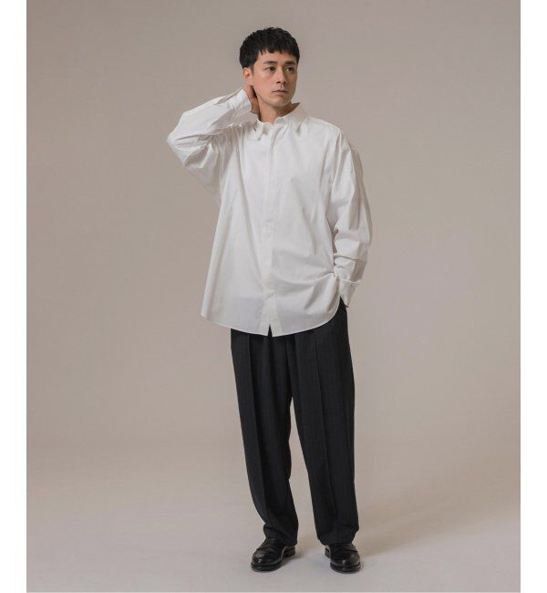 EDIFICE「ワルツ ストライプ バルーンフィットパンツ」|スラックス|