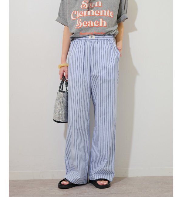 JOURNAL STANDARD relume「GOODIES CLUB ストライプパンツ」|その他|ブルー A