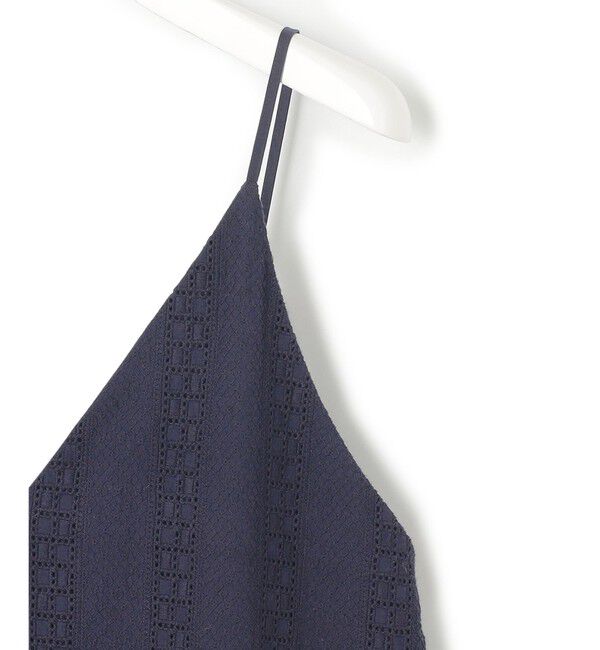 23区「【洗える】コットンエンブロイダリー オールインワン」|オールインワン|