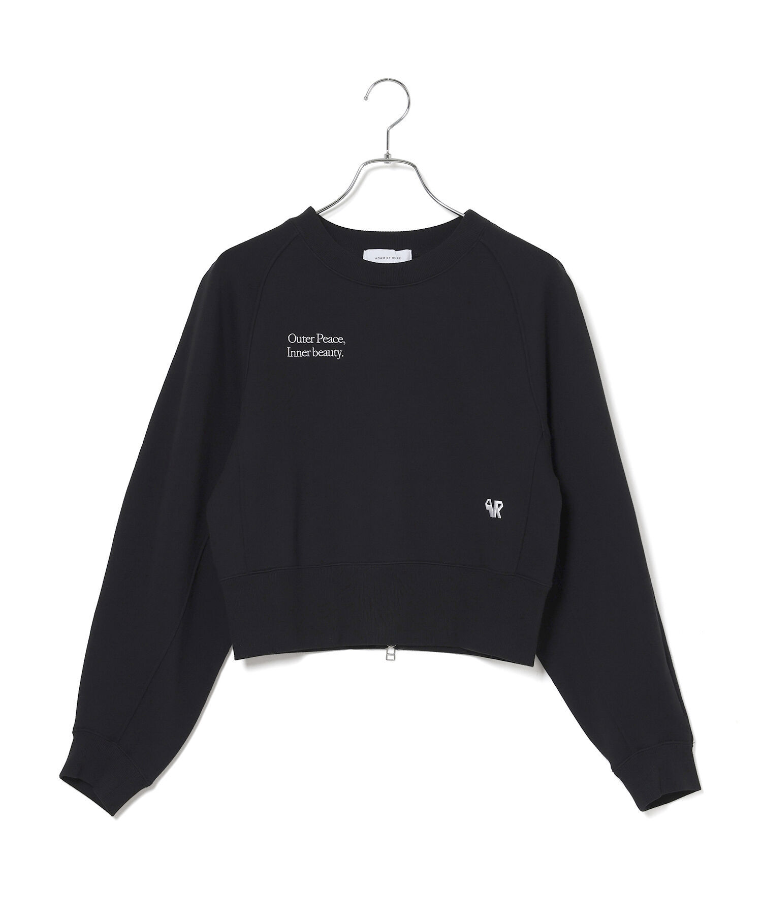 ADAM ET ROPE'「【サステナブル】クロップドスウェット」|スウェット・ジャージ|